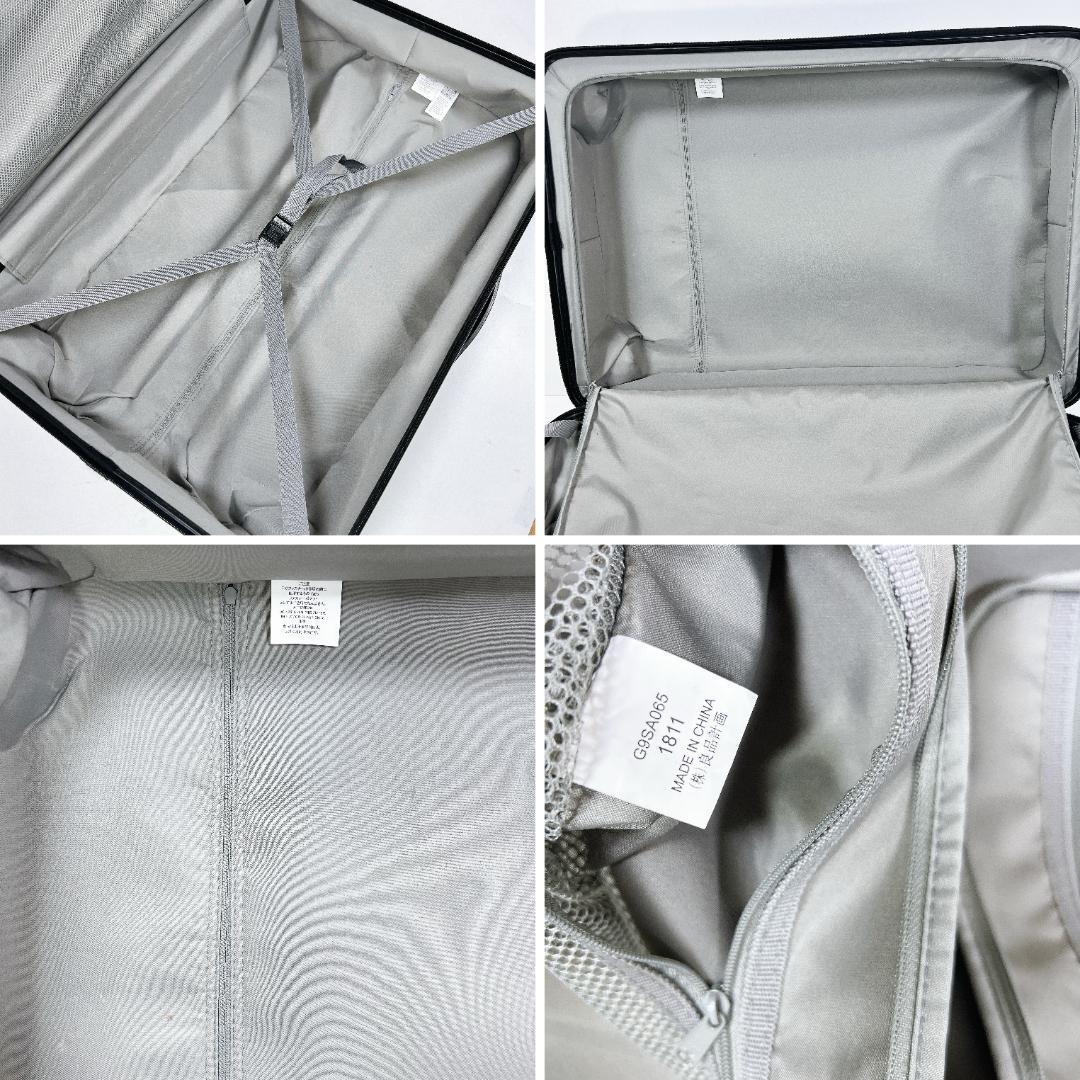 無印良品 MUJI スーツケース キャリーバッグ 大容量 105L ネイビー