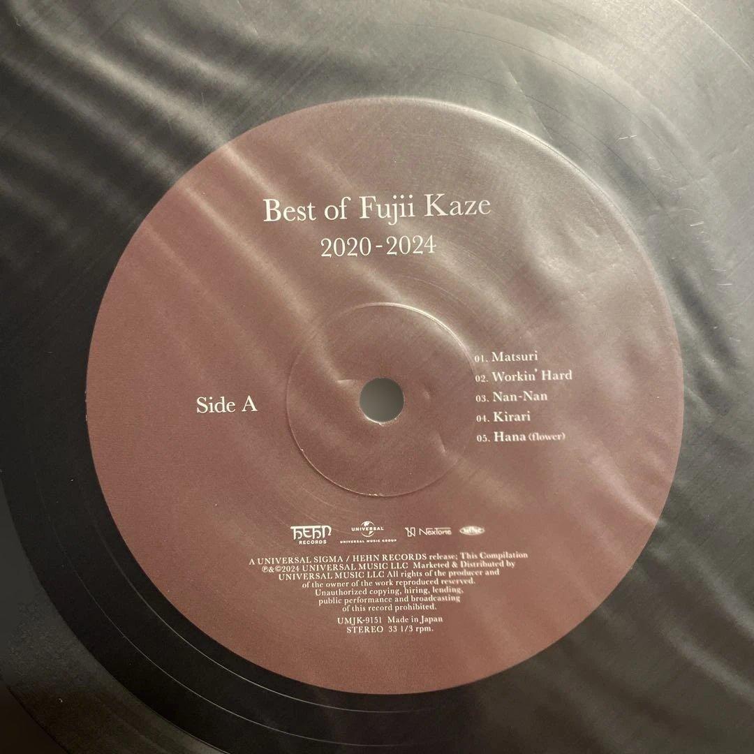 『新品同様』藤井風　レコード