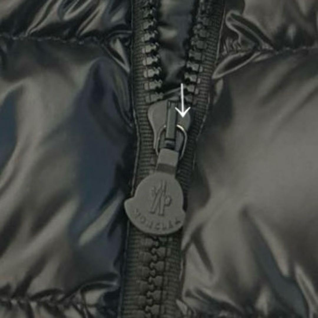 MONCLERダウンベスト Ghany 美品 14A黒 【正規品】大人も着用可能