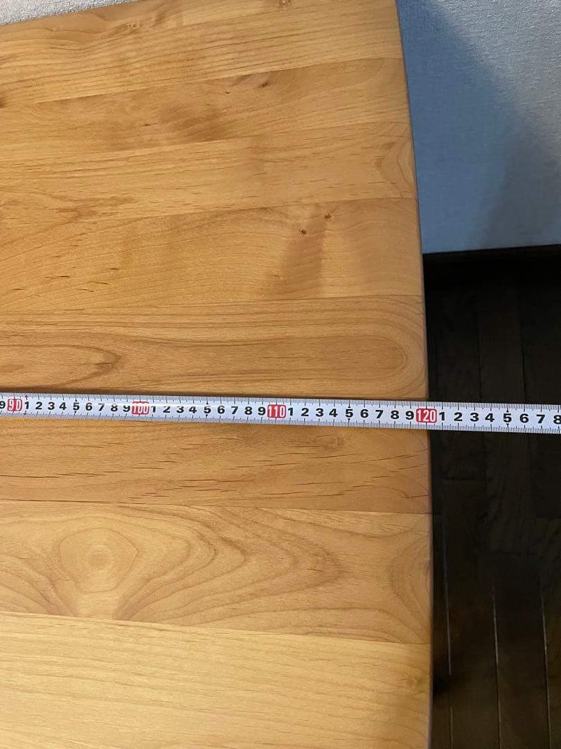 ニトリ　ダイニングテーブル　アルナス　120×80