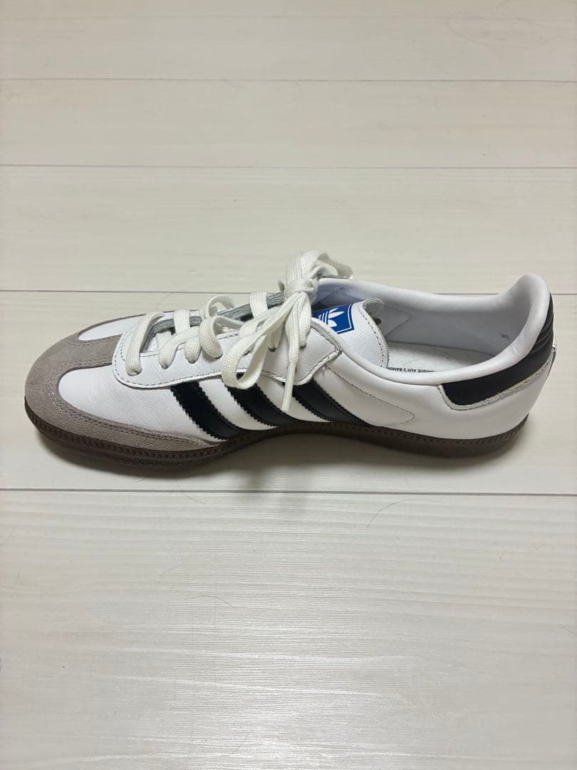 ✨極美品✨adidas Samba ホワイト/ブラック/グレー スニーカー