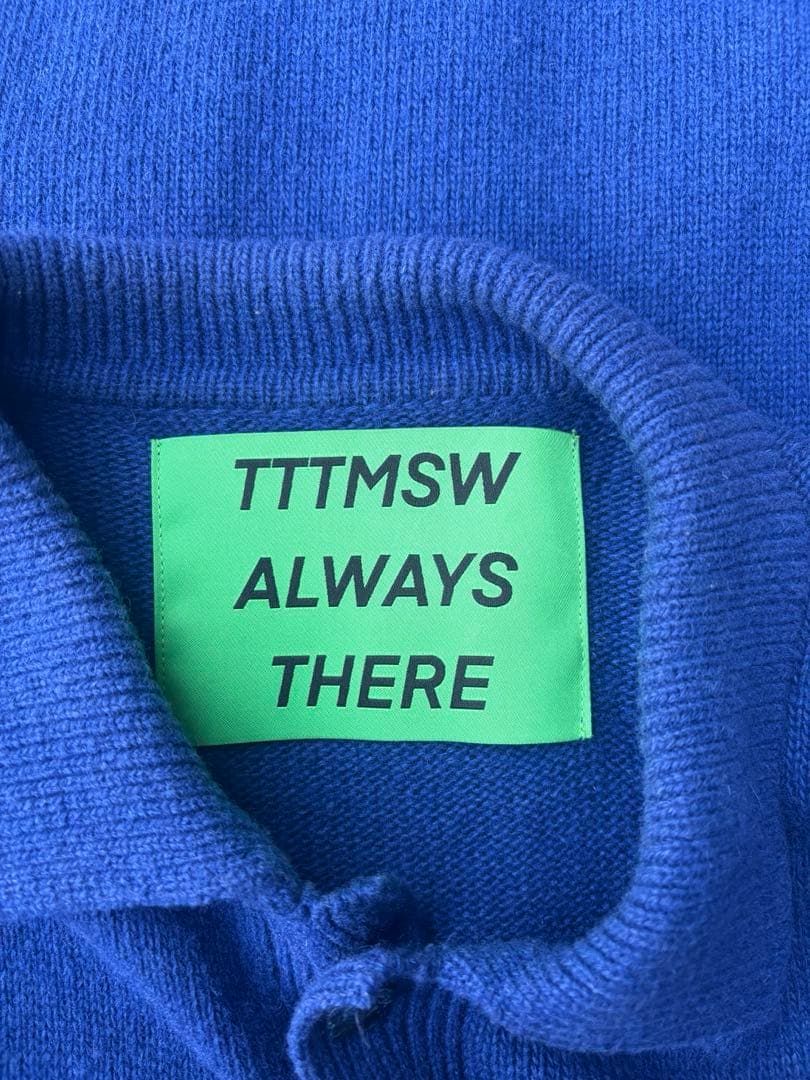 TTT MSW ALWAYS THERE 　ニットポロカーディガン　M