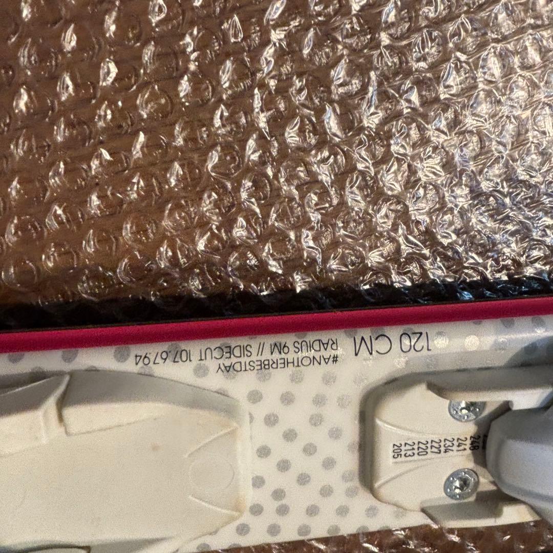 ジュニアスキーセット　ロシニョール　120cm 20-20.5cmブーツ付