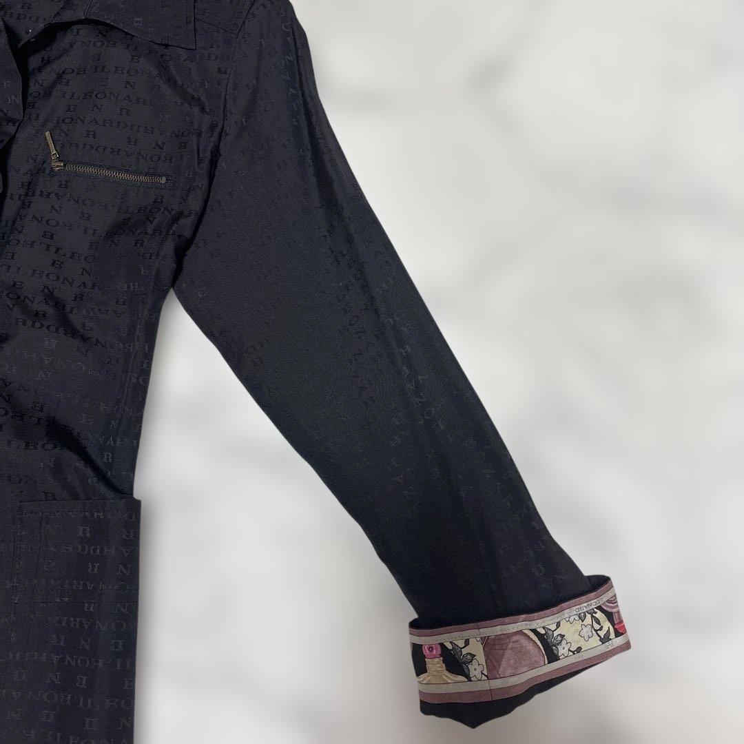 LEONARD ブラック ロングコート