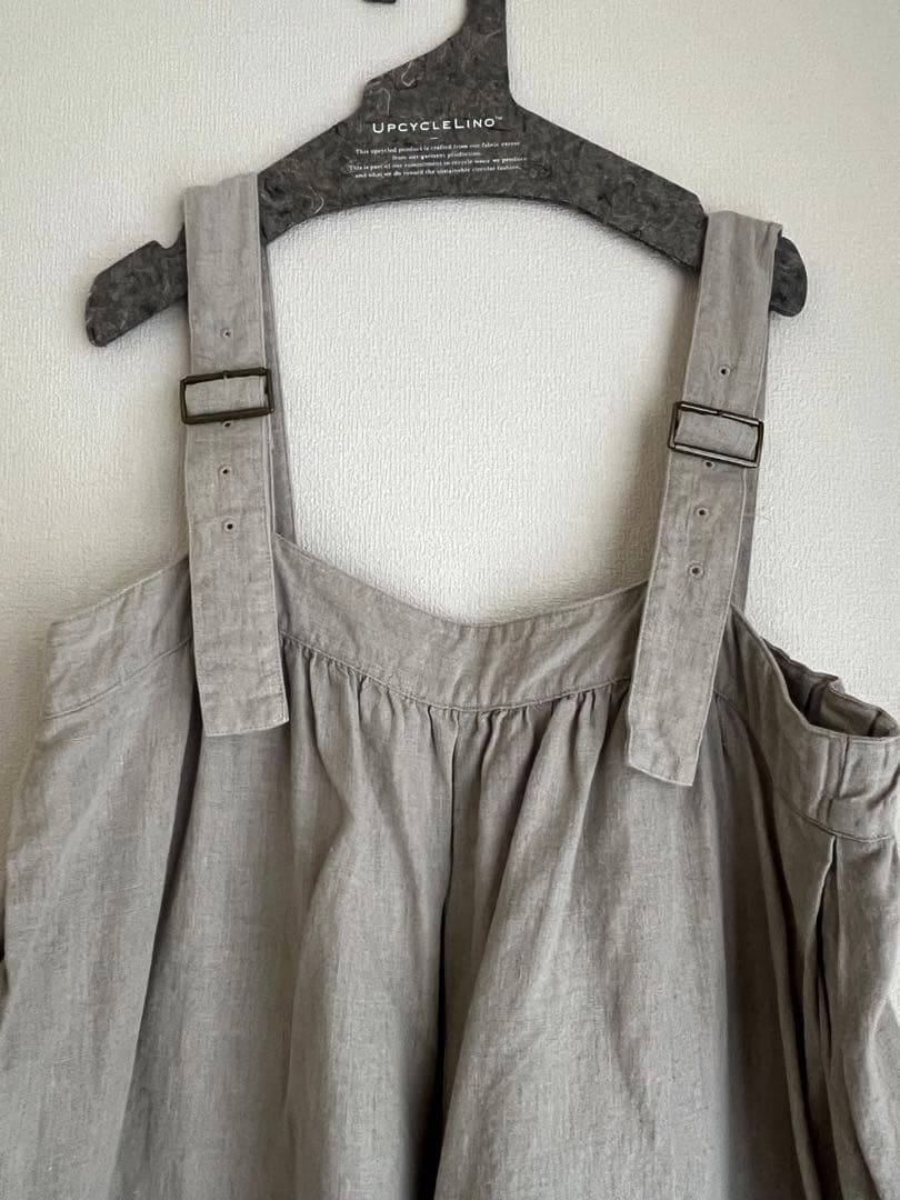 nest robe リネンサロペット