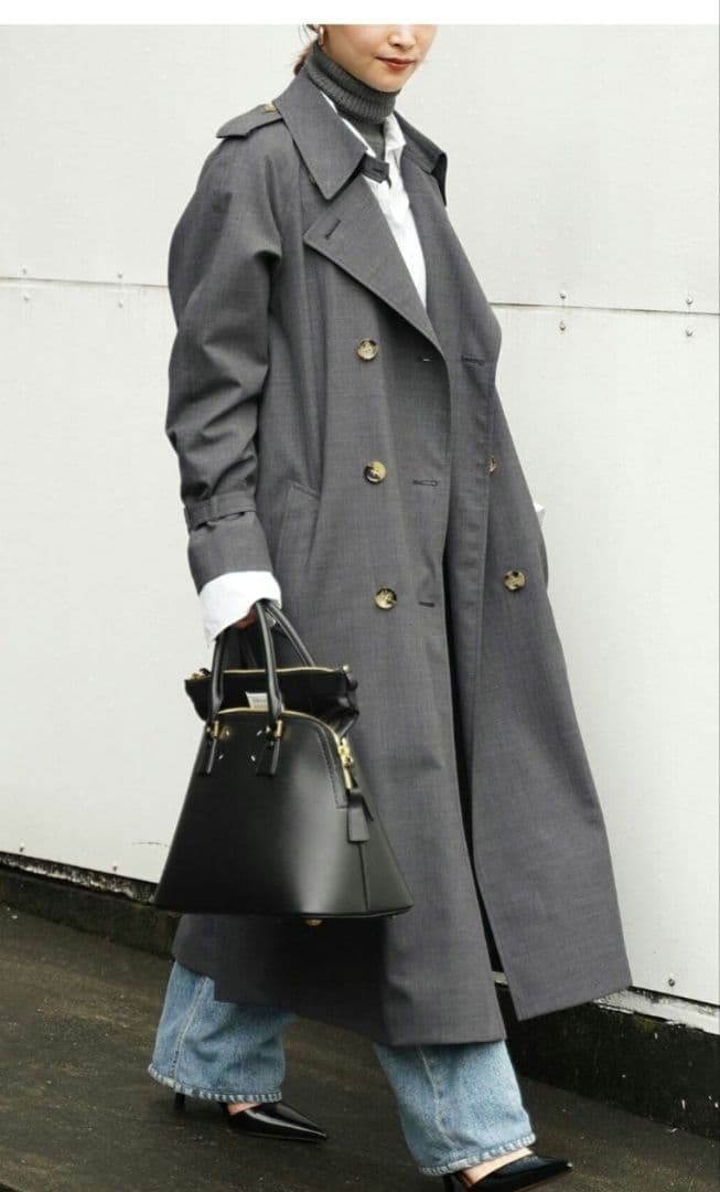 値下げ！Grey トレンチ コート　ドゥーズィエムクラス
