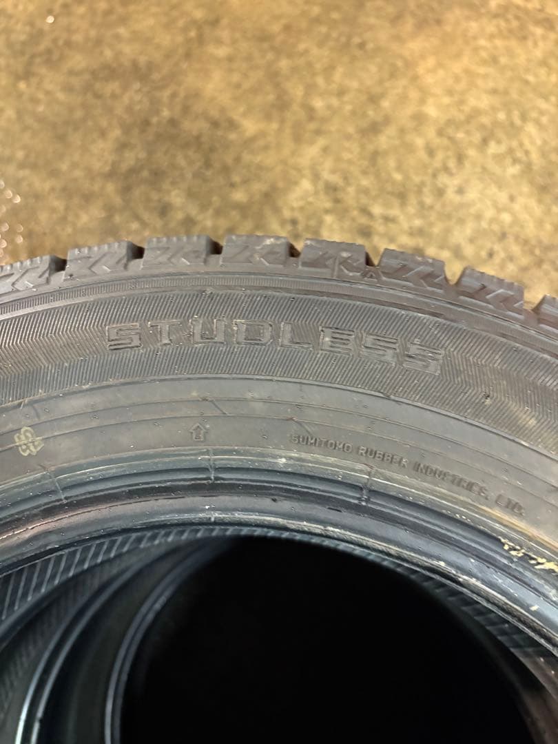 ダンロップWINTERWM02 165/65R14 2020年製造中古4本送料込