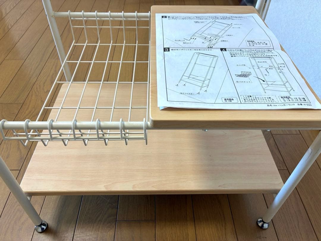 引取なら5,000円＊北欧風＊かわいい＊ハンガーラック