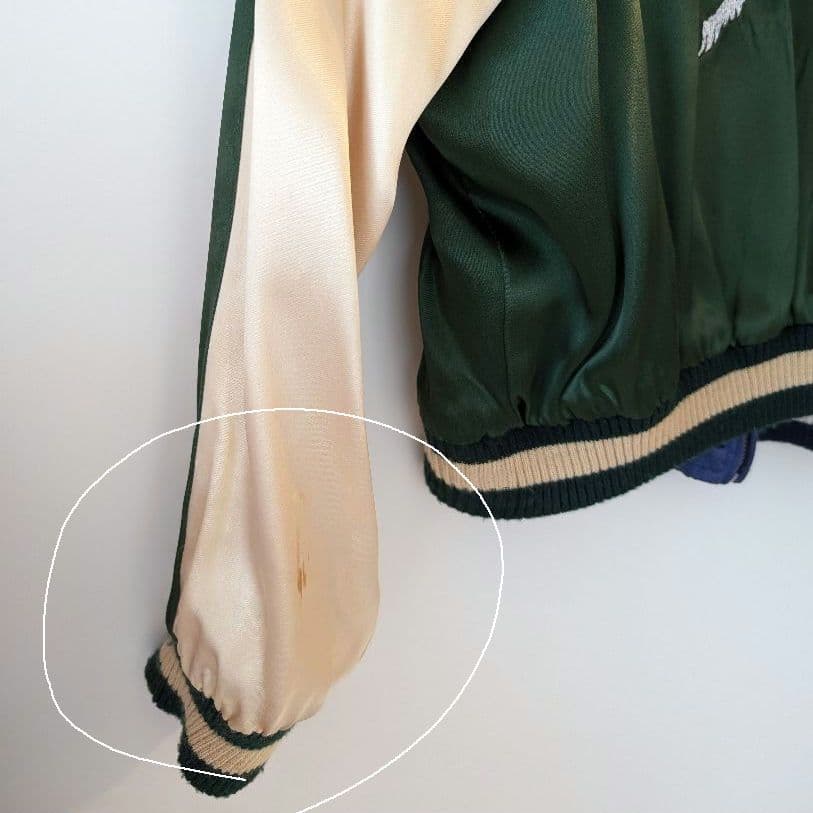 ステュディオ ダルチザン リバーシブルスカジャン サテン Mサイズ