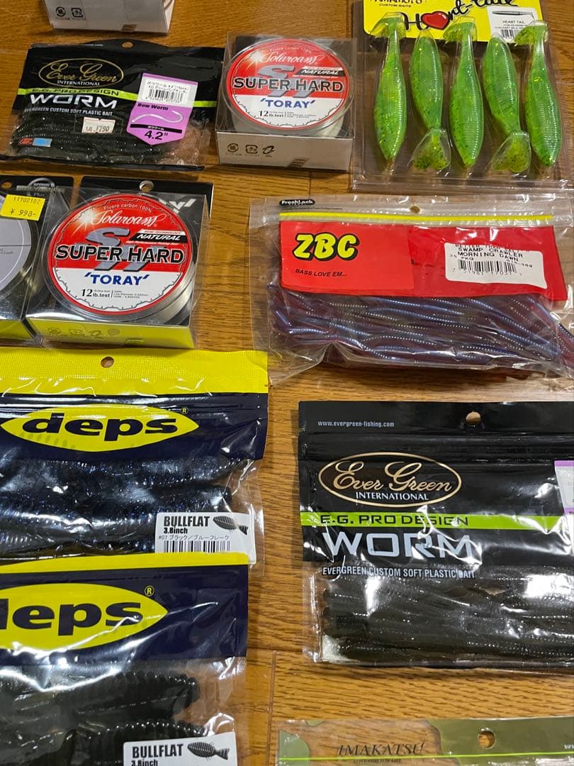 バス釣り引退セット（写真全部）※新品多数※