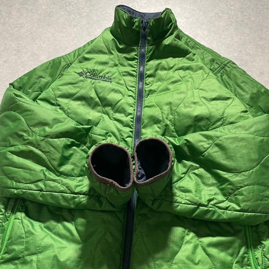 Columbia リバーシブル 中綿ジャケット プリマロフト archive