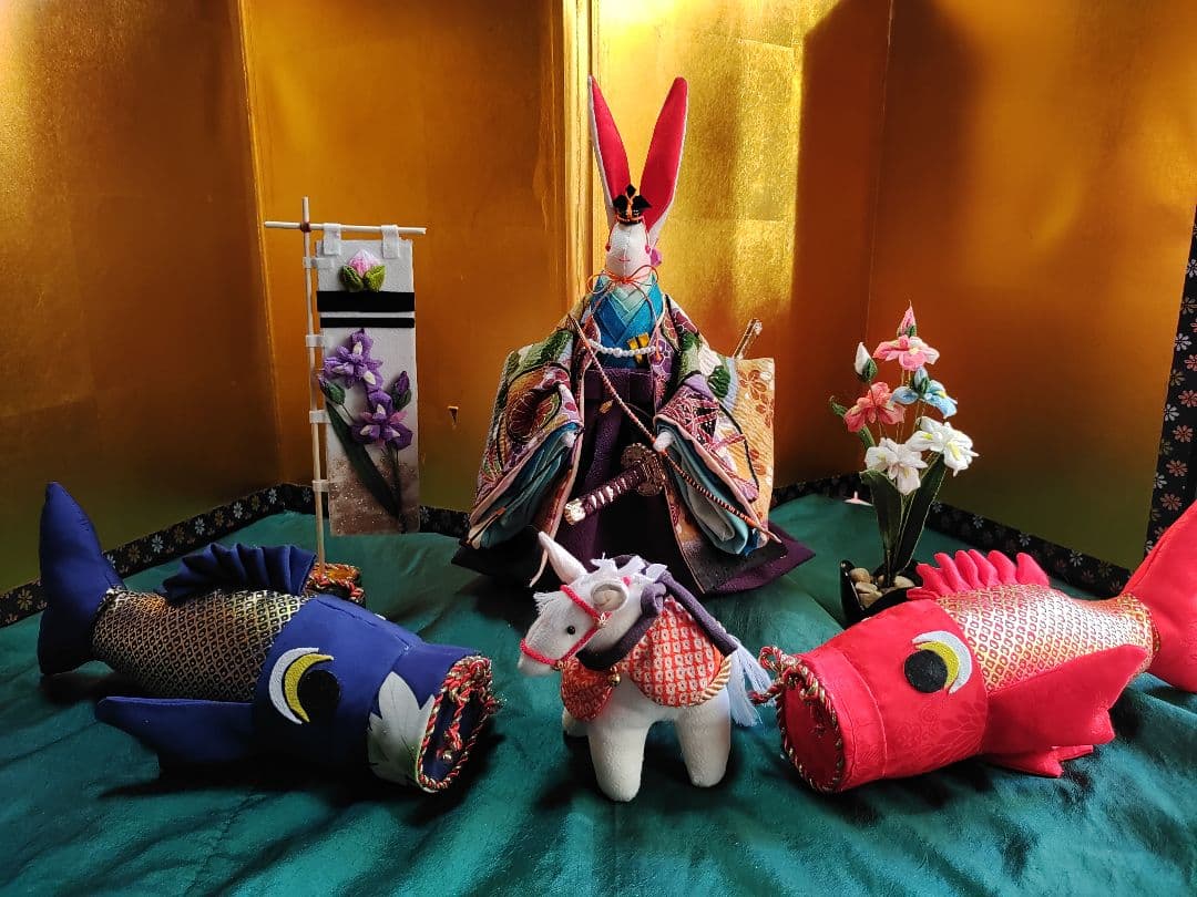 ハンドメイドうさぎの節句