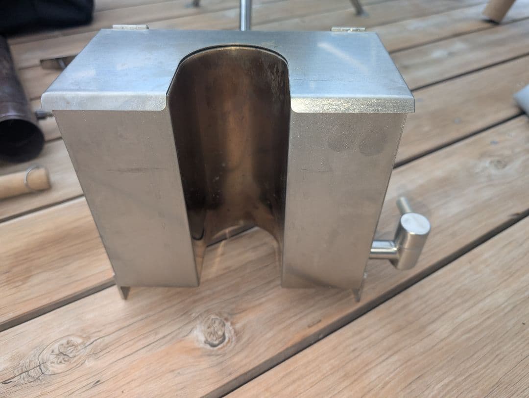 ウッドストーブ　サイドビュー　旧Mサイズ　テンマク　薪ストーブ