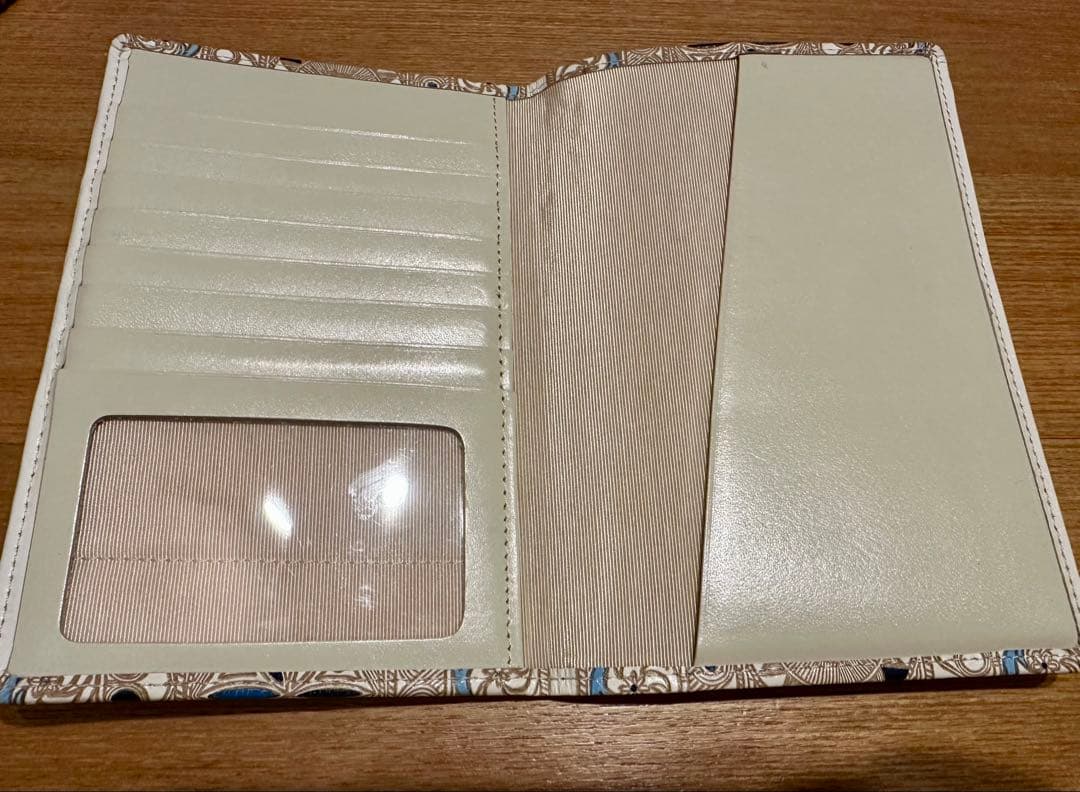 文庫屋大関 パーソナルホルダー 錦紗＜青＞ パスポートケース