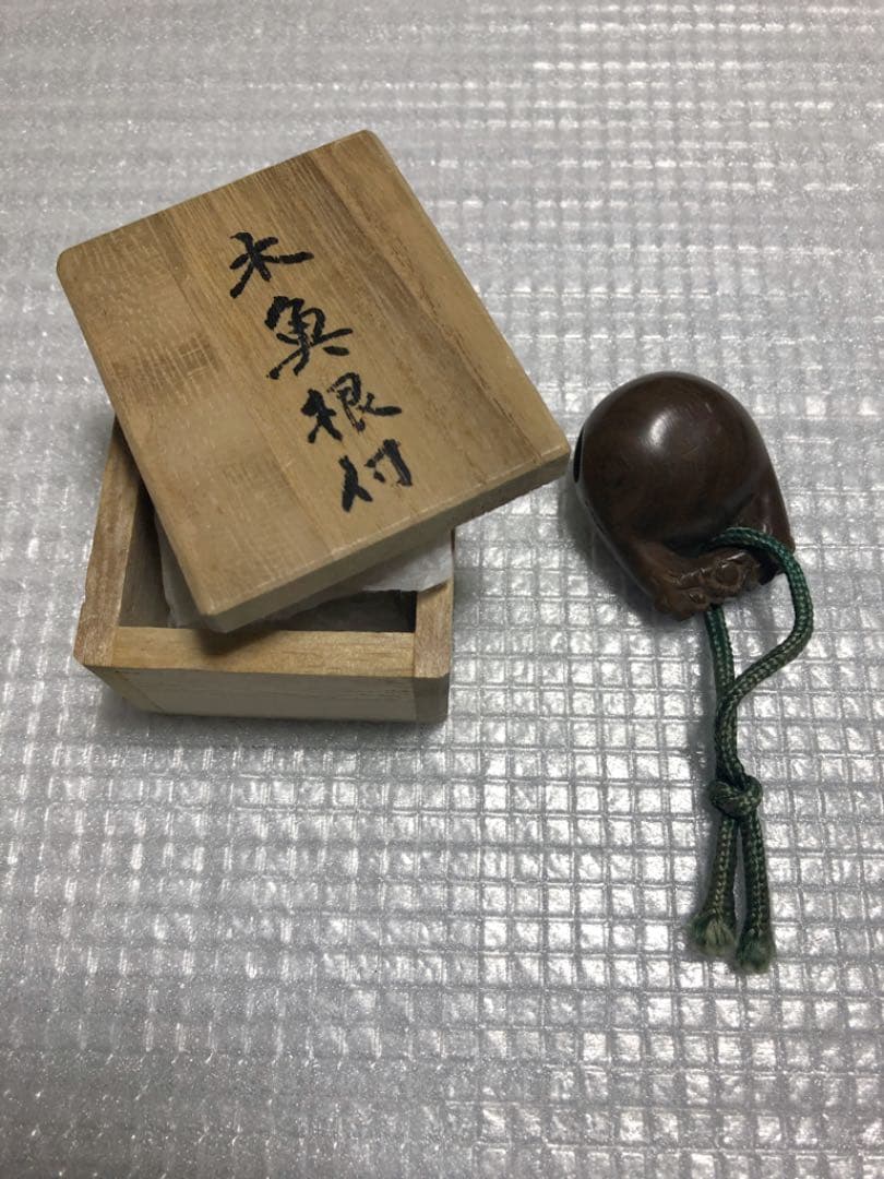 古物　根付　木魚　超良い音