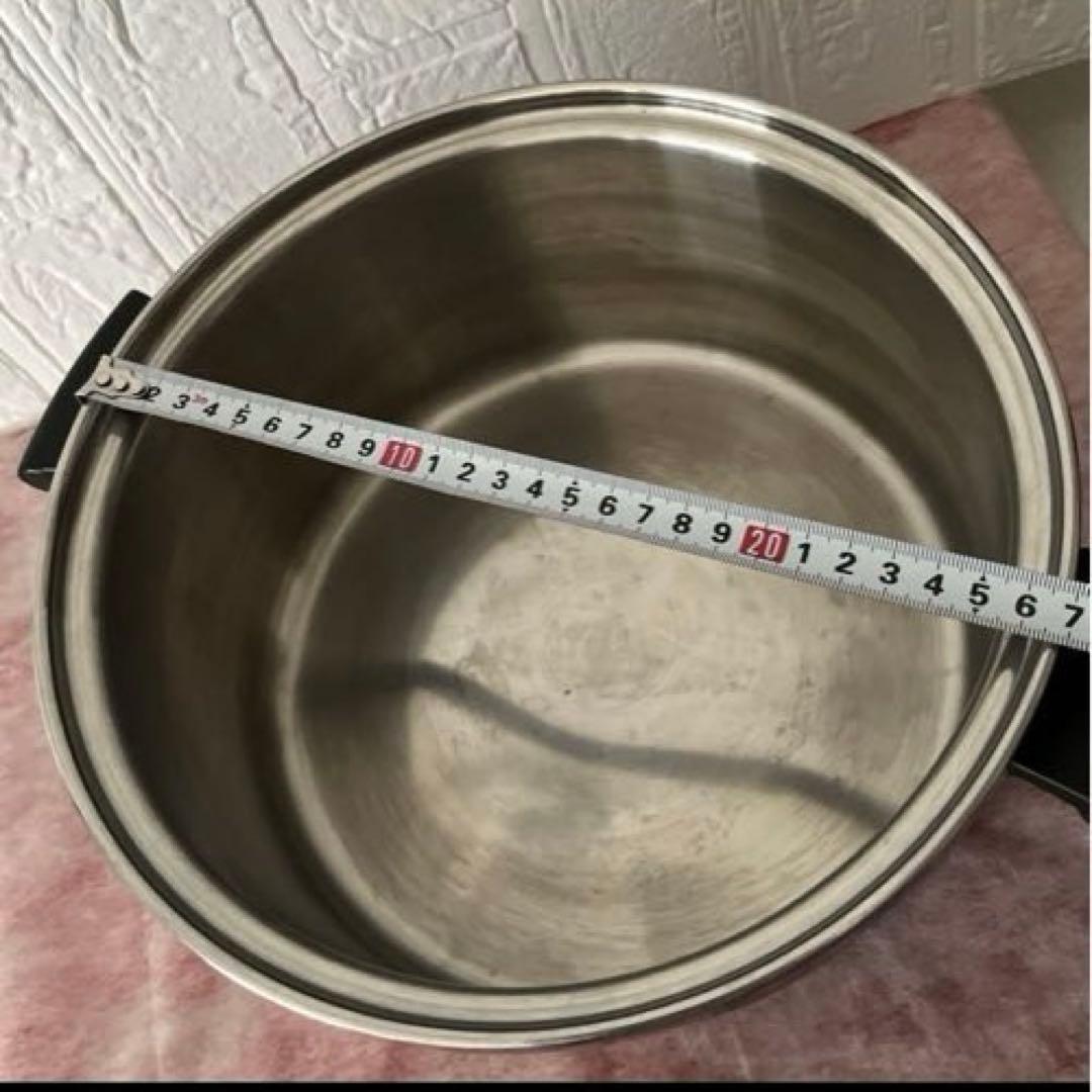 Amway クイーン・クックウェア　シチューパン 無水鍋 H対応　蒸し器