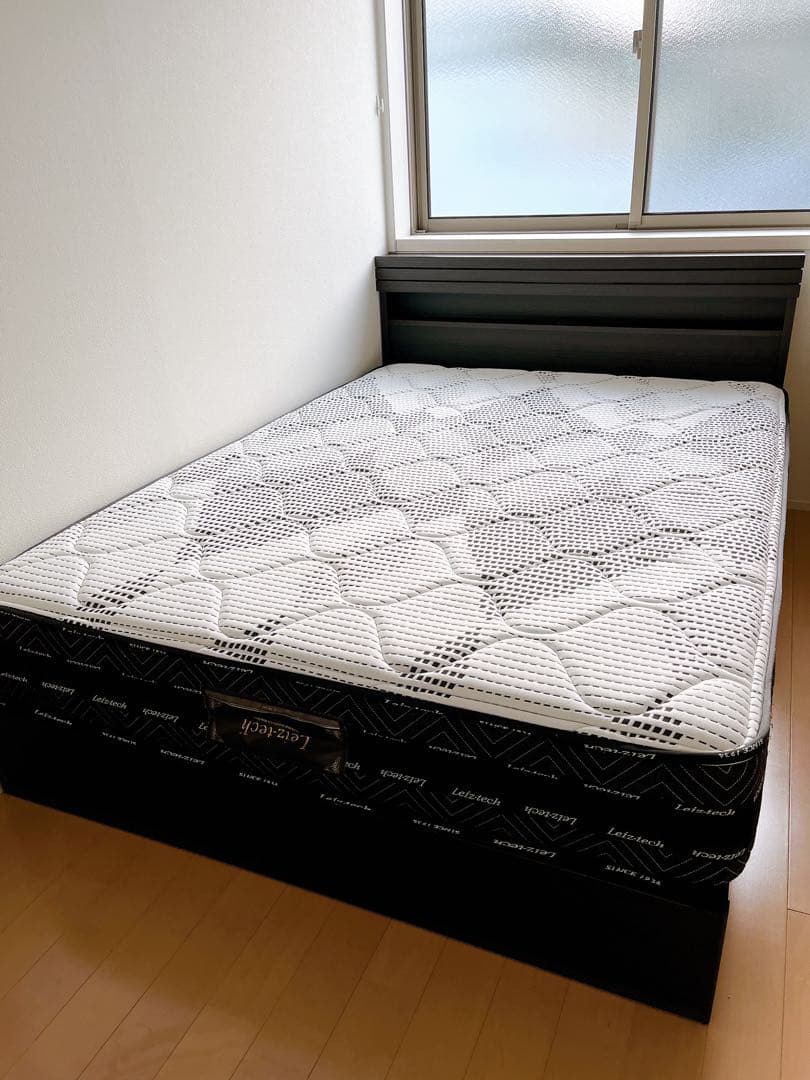 ななまま　アンネルベッド　ダブルマットレス　ソフト　フレーム付き