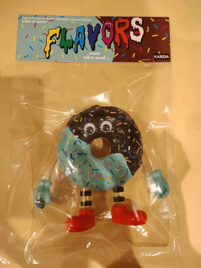 夕方まで値下げniko and FLAVORS フレーバーズ ソフビ　ドーナツ