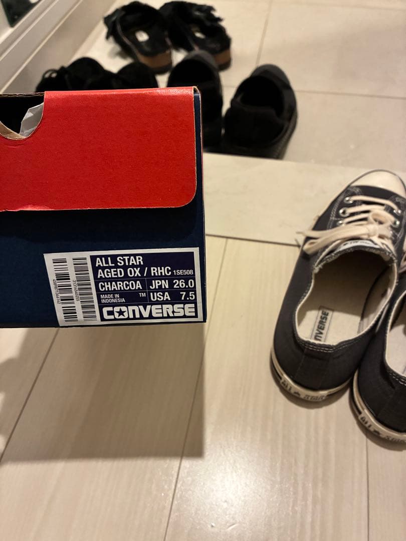 3回着用　ロンハーマン別注　RHC Converse All Star 26.0