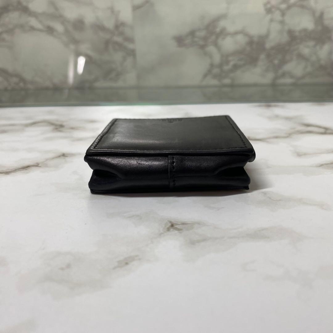 GUCCI グッチ ケース 小銭入れ スクエア レザー 本革 ブラック