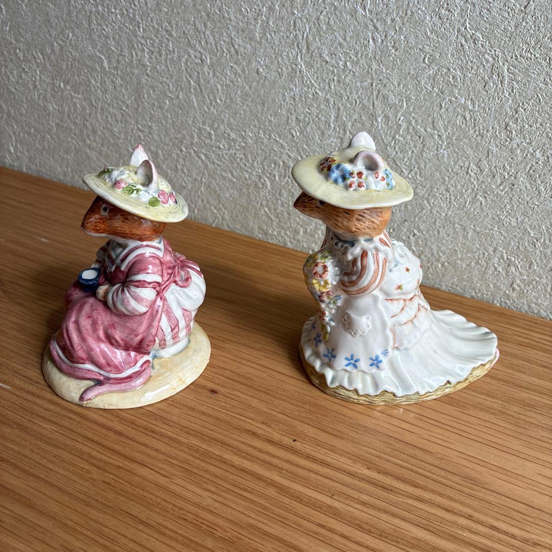 ロイヤルドルトン　ブランブリーヘッジ　フィギュリン　３体