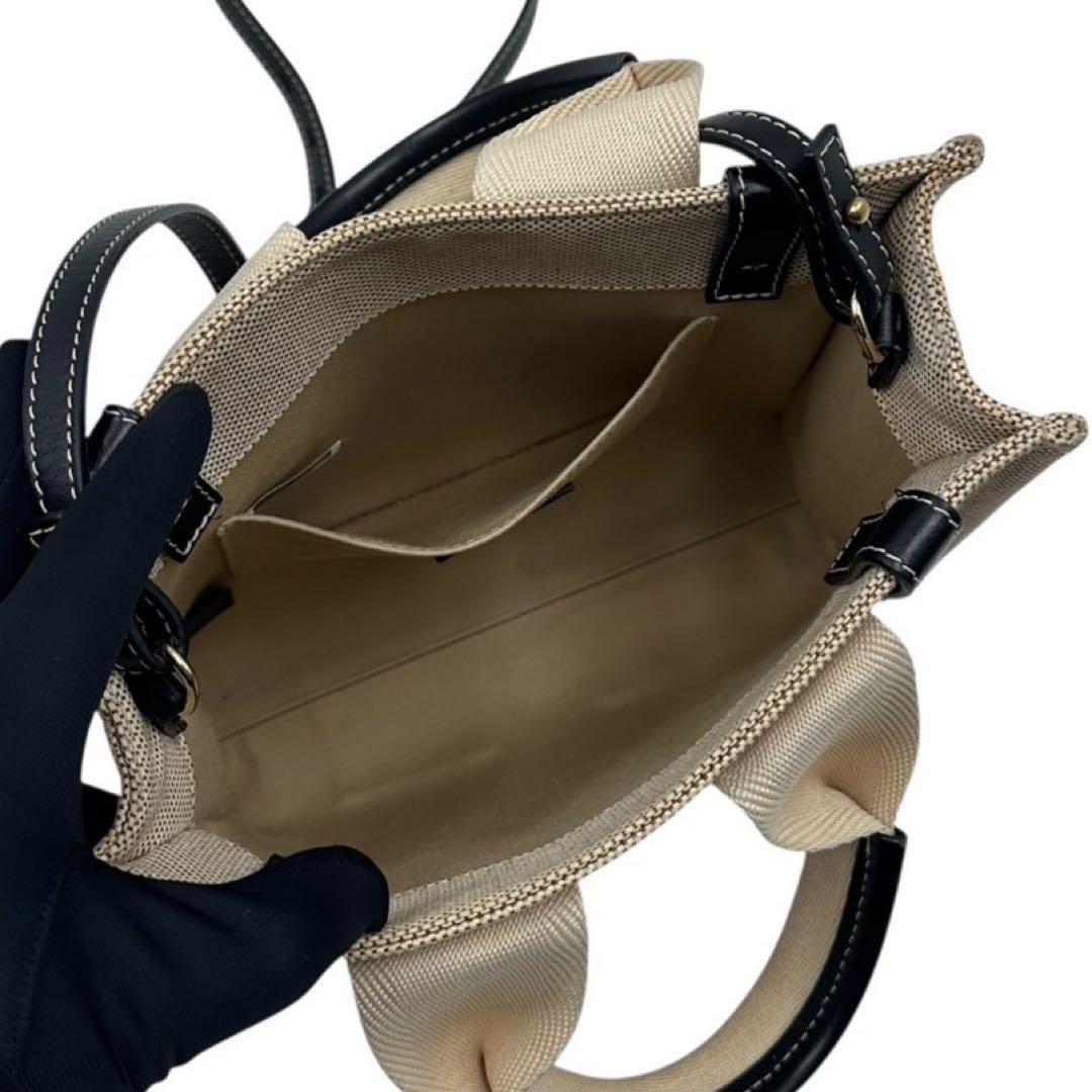 Chloé Woody スモールトートバッグ 2way キャンバス レディース