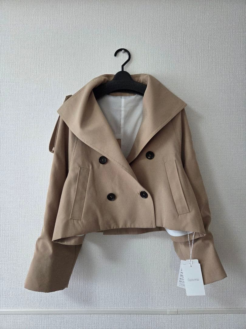 タグ付新品 gypsohila ジプソフィア Short Trench Coat
