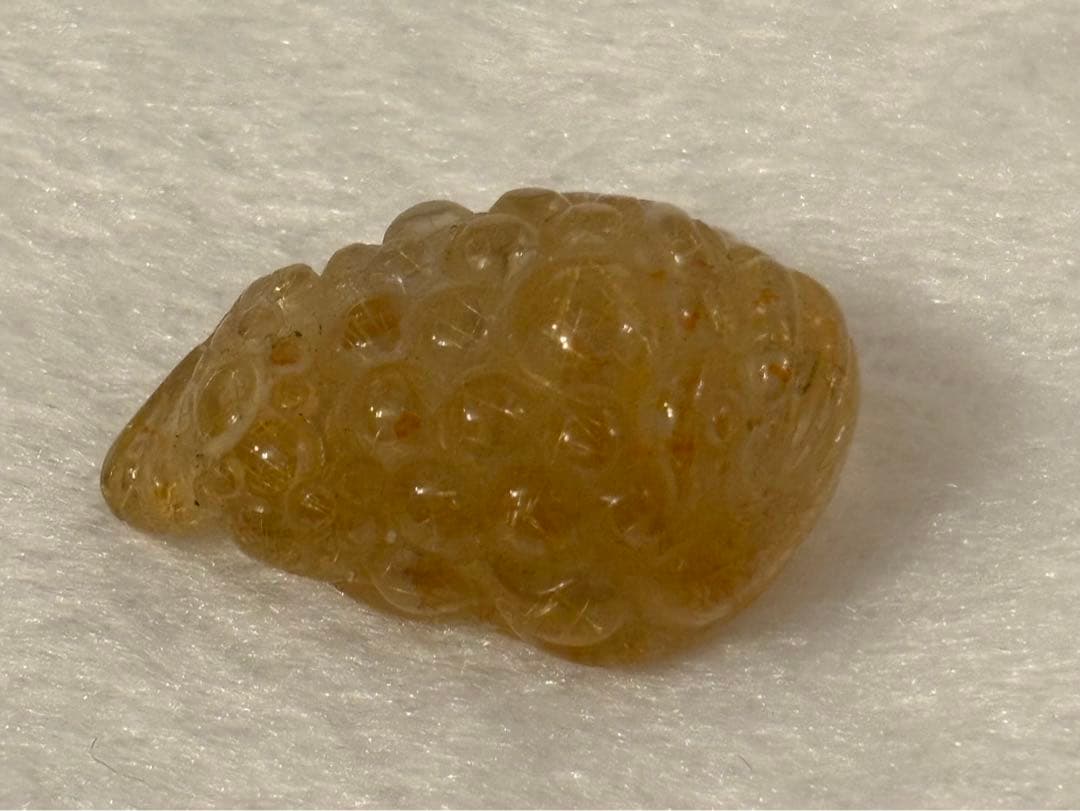 【金・財・商売・子宝・安産】三脚蛙・銭蛙⭐️ゴールドルチル・ライモナイト入⭐️R20