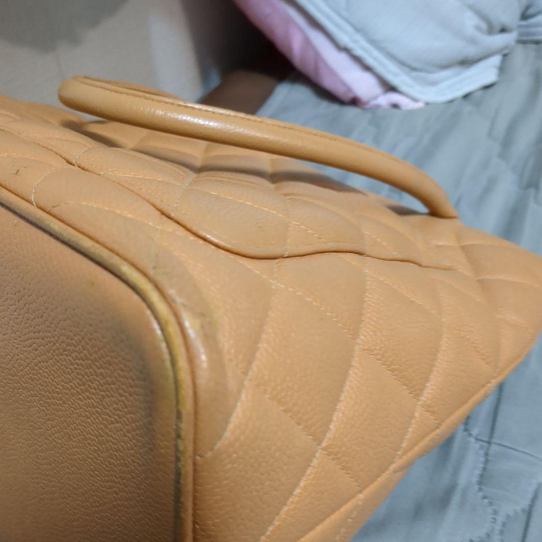 CHANEL 　キャビアスキン　復刻トートバッグ