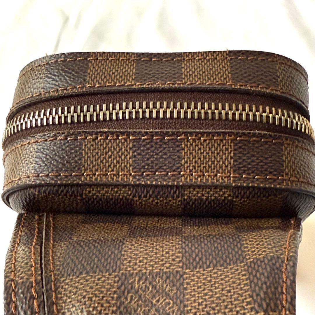 ルイヴィトン ダミエ ジェロニモス N51994 ボディバッグ ウエストポーチ