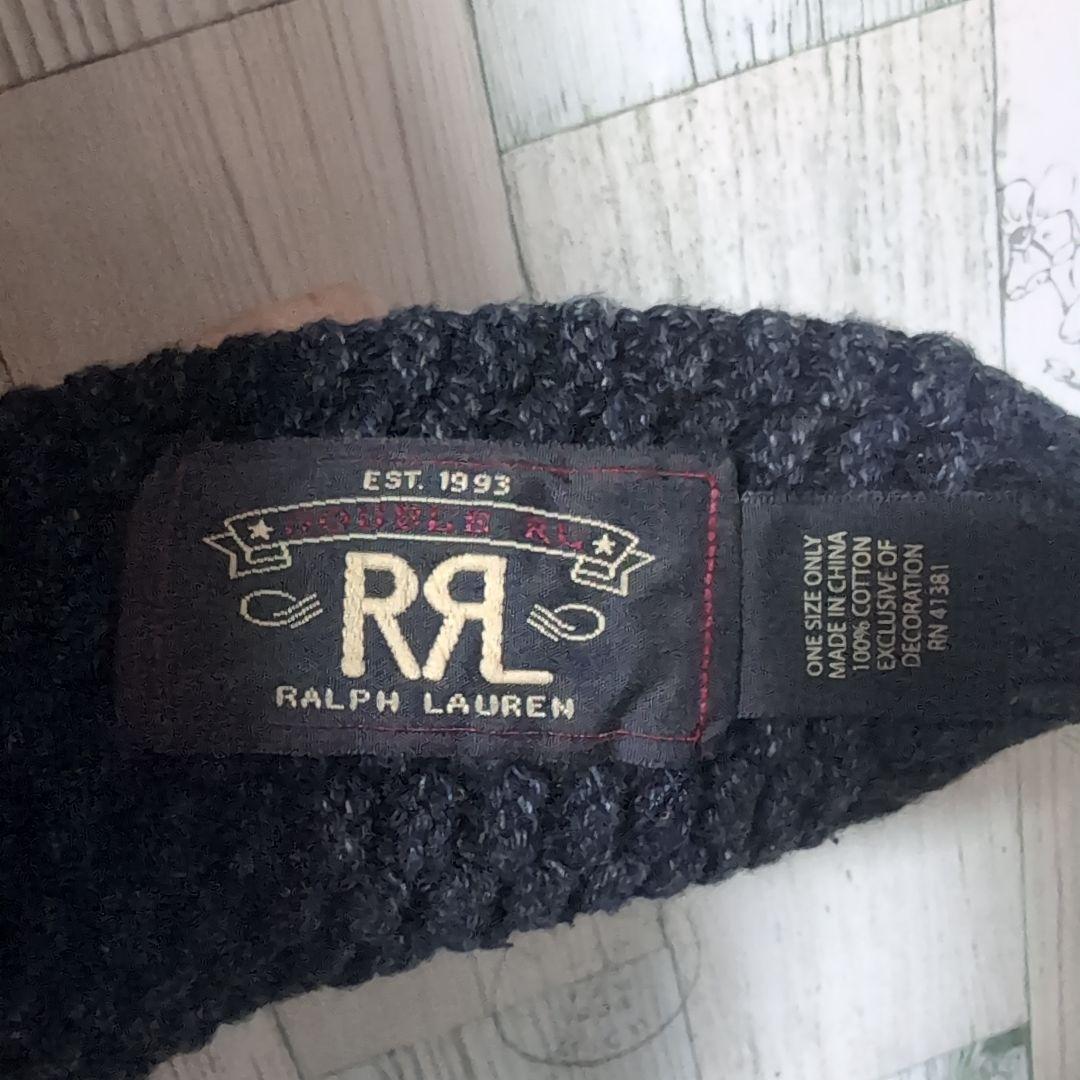 DOUBLE RL ニットマフラー