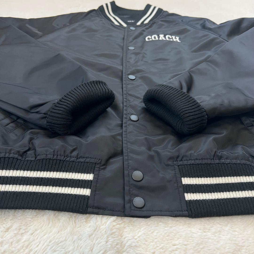 美品✨ COACH コーチ スカウト ジャケット シグネチャー スタジャン　黒