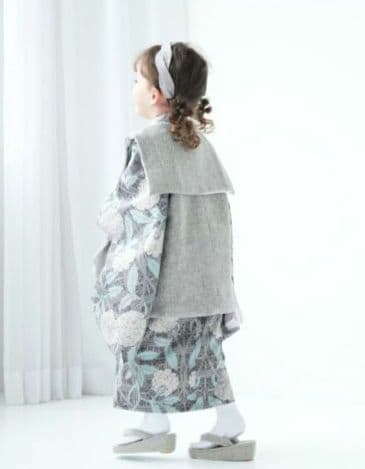 BABA様　ひよこ商店　七五三　3歳用被布セット　utatane　和装