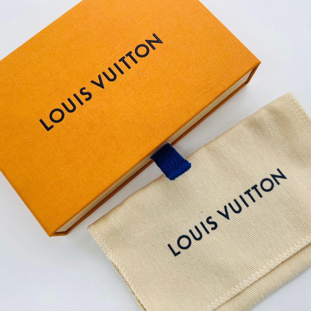 ルイヴィトン M65216 ポルトクレ LVファセット ゴールド メタル