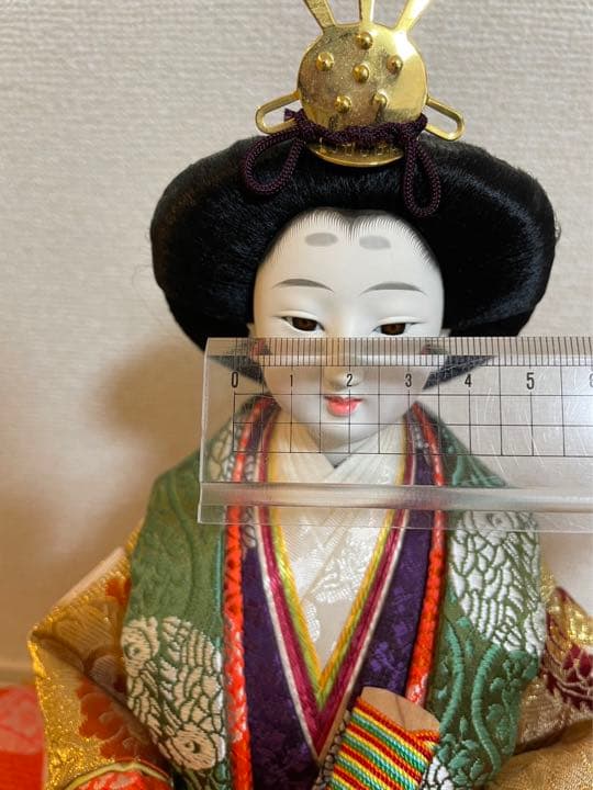 【高級 雛人形：人形師三代目好光：姫 十二単衣】