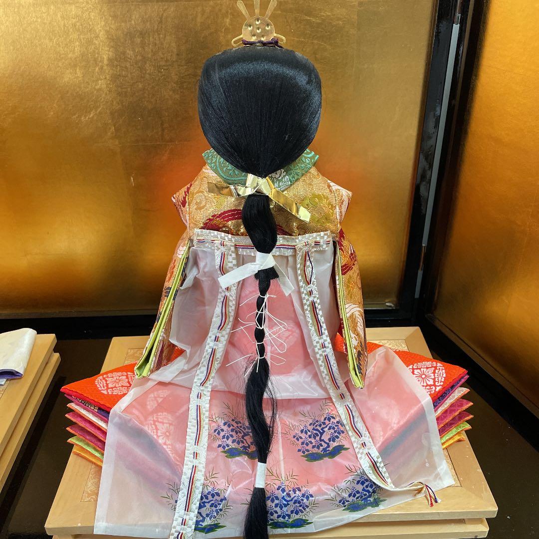 【高級 雛人形：人形師三代目好光：姫 十二単衣】