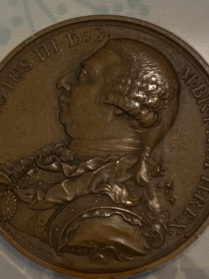 ジョージ3世 ヒストリカルメダル アミアンの平和　1802年