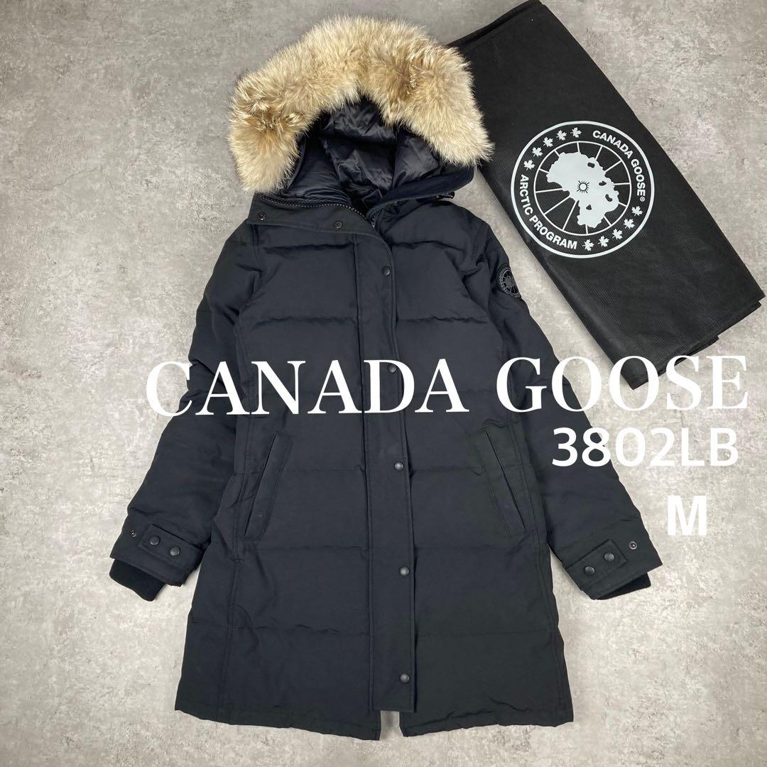 カナダグース　3802LB ブラックレーベル　M シェルバーン　コヨーテファー
