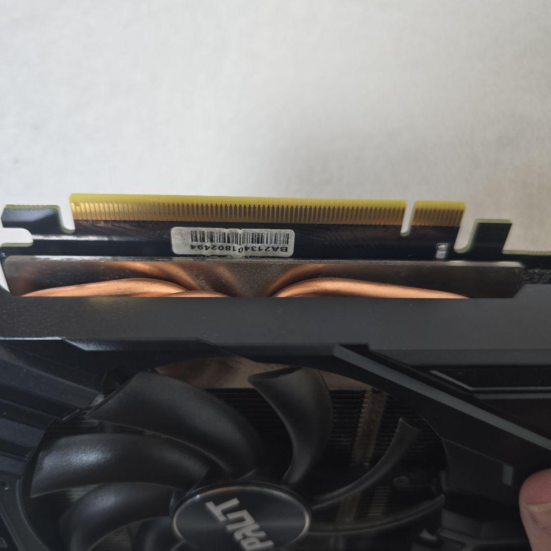 【動作確認済】Palit GeForce GTX 1660 SUPER 6GB