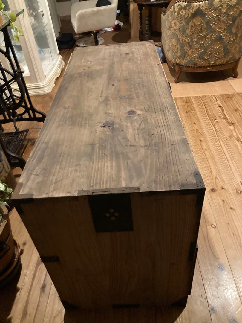 昭和レトロ　桐箪笥　時代家具　着物箪笥　①