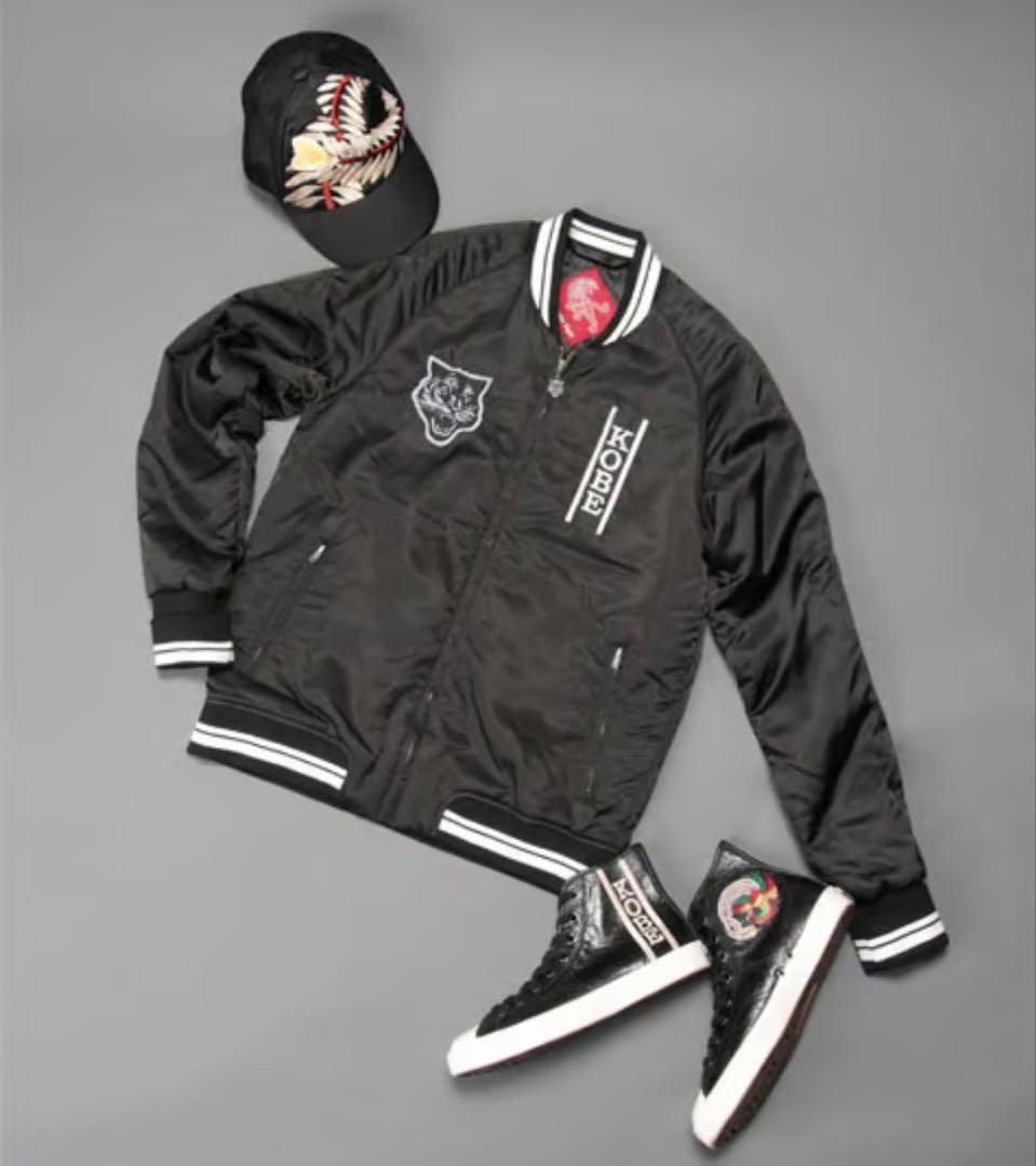 ✨激レア オニツカタイガー、阪神・淡路大震災復興15周年祈念 スカジャン L