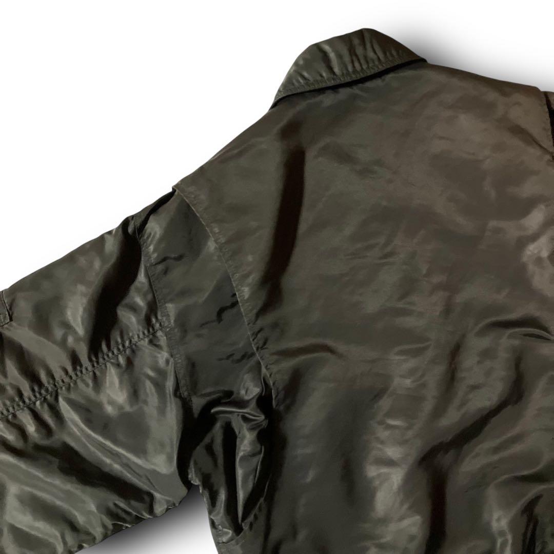 D_ni様☆vintage米軍フライトジャケットCWU-45P民間品MA-1ブラ