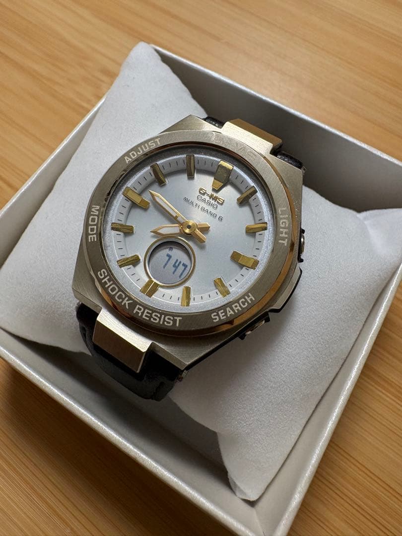 【新品】 G-MS（BABY-G上位モデル）/レディース腕時計