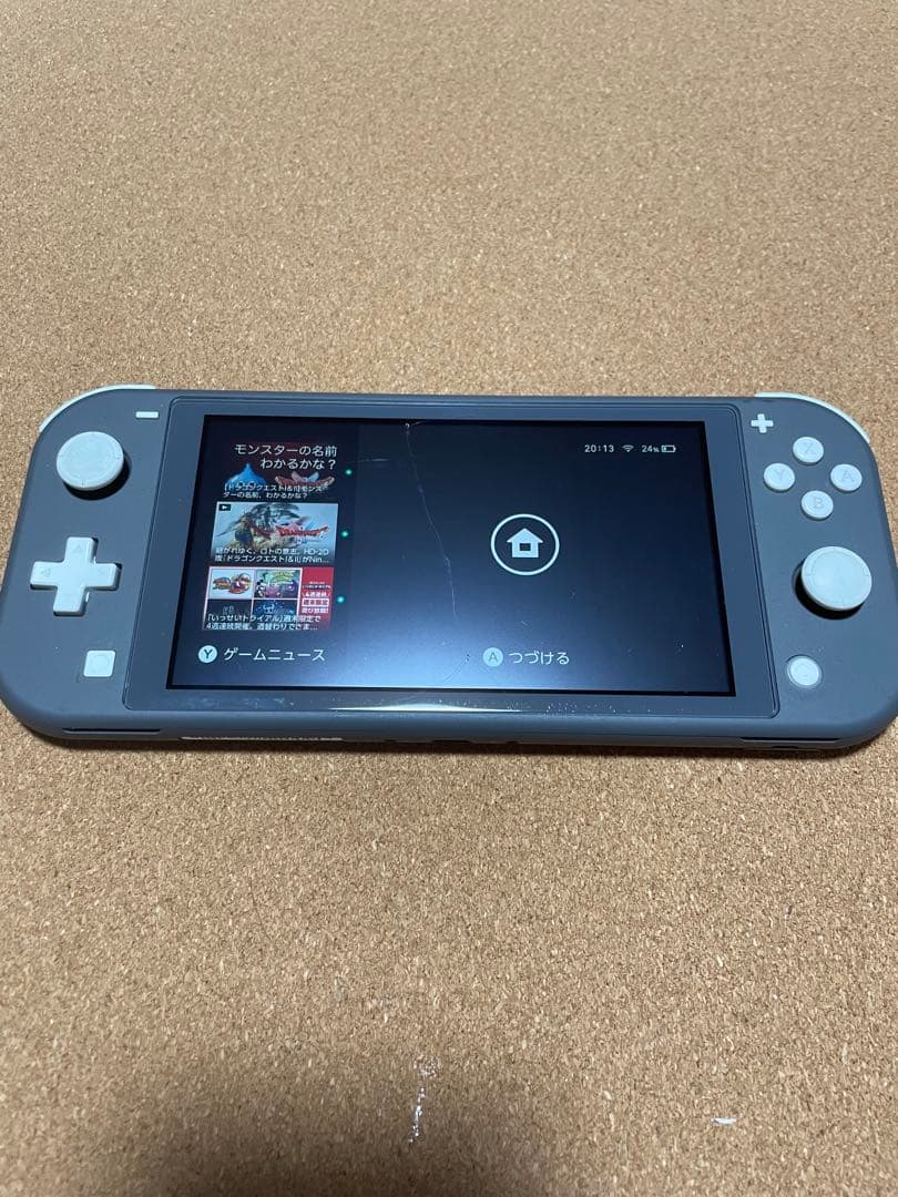Nintendo Switch Lite グレー 本体　中古品