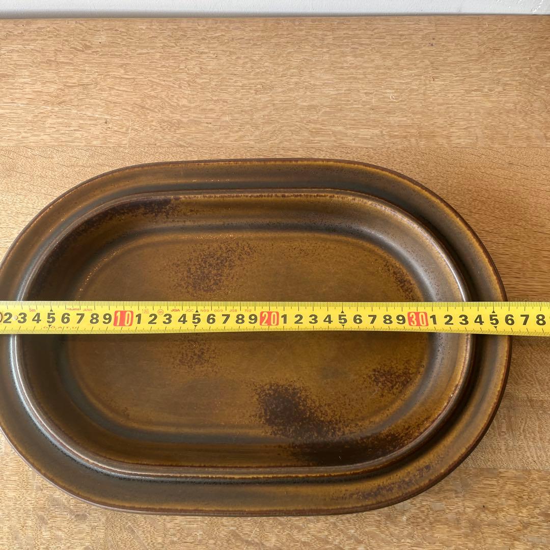 アラビア Arabia ルスカ Ruska 楕円 大皿 オーバル