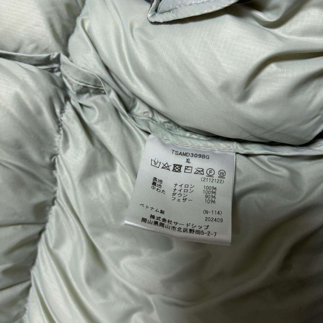 【極美品】マーモット×ビームスゴルフ ダウンベスト XL