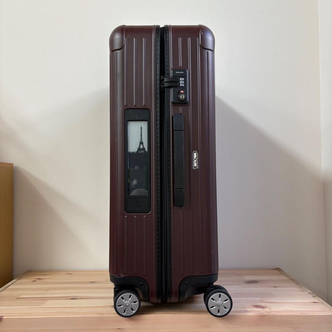 美品　RIMOWA SALSA E-TAG CABIN 78L　キャリーケース
