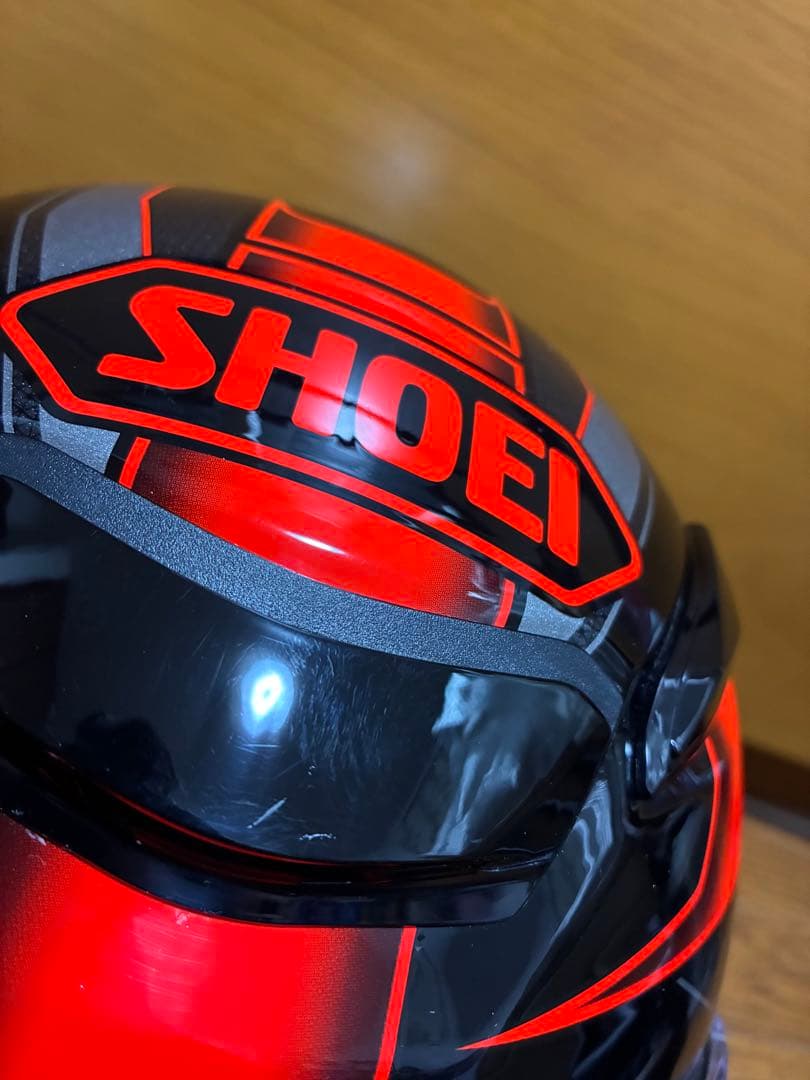 SHOEI Z-8 PROLOGUE TC-1（ブラック/レッド）　Lサイズ