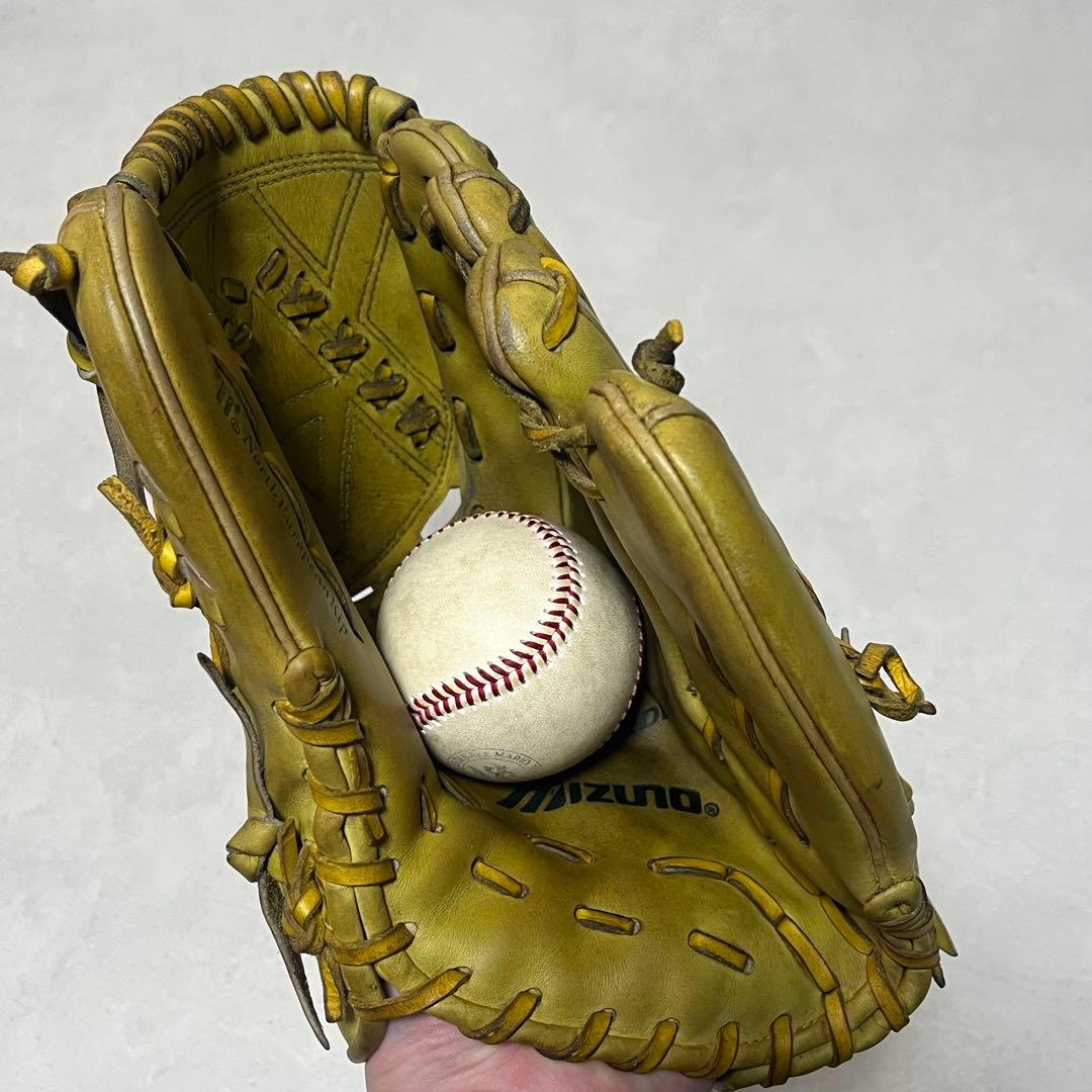 ミズノプロ硬式用 オーダーグラブ 投手用ピッチャービッグM 耕作刻印