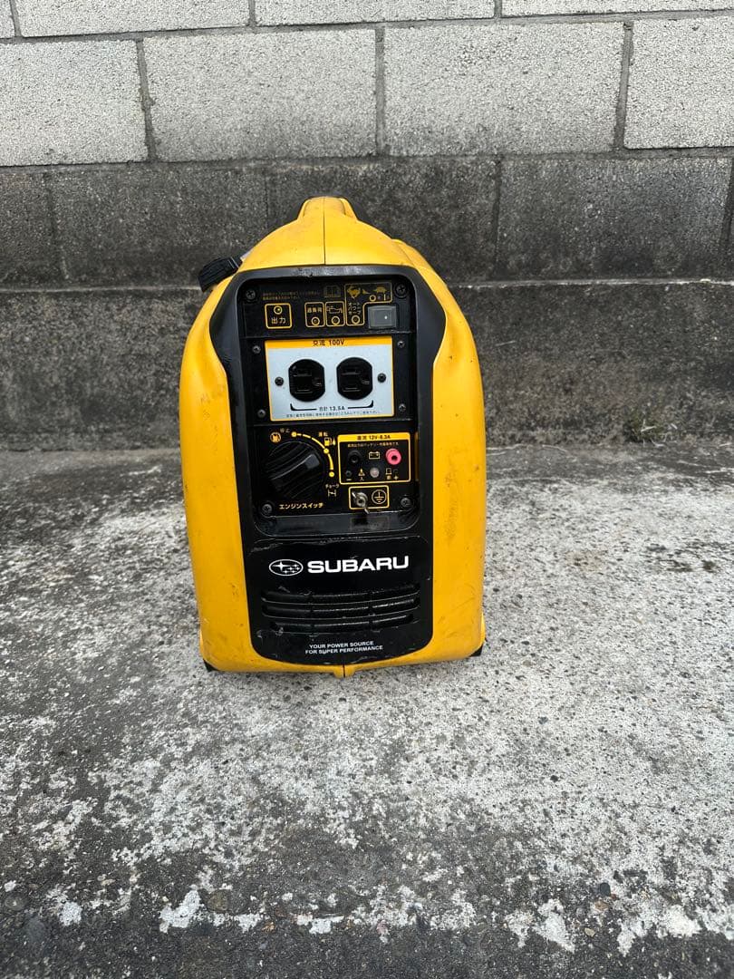 （動作確認済み）中古SUBARU SGi14 ポータブル エンジンOK!!